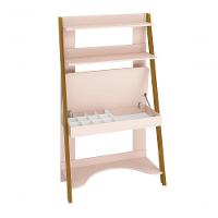 Estante Escrivaninha Simba Rosa Fosco - Reller - 6