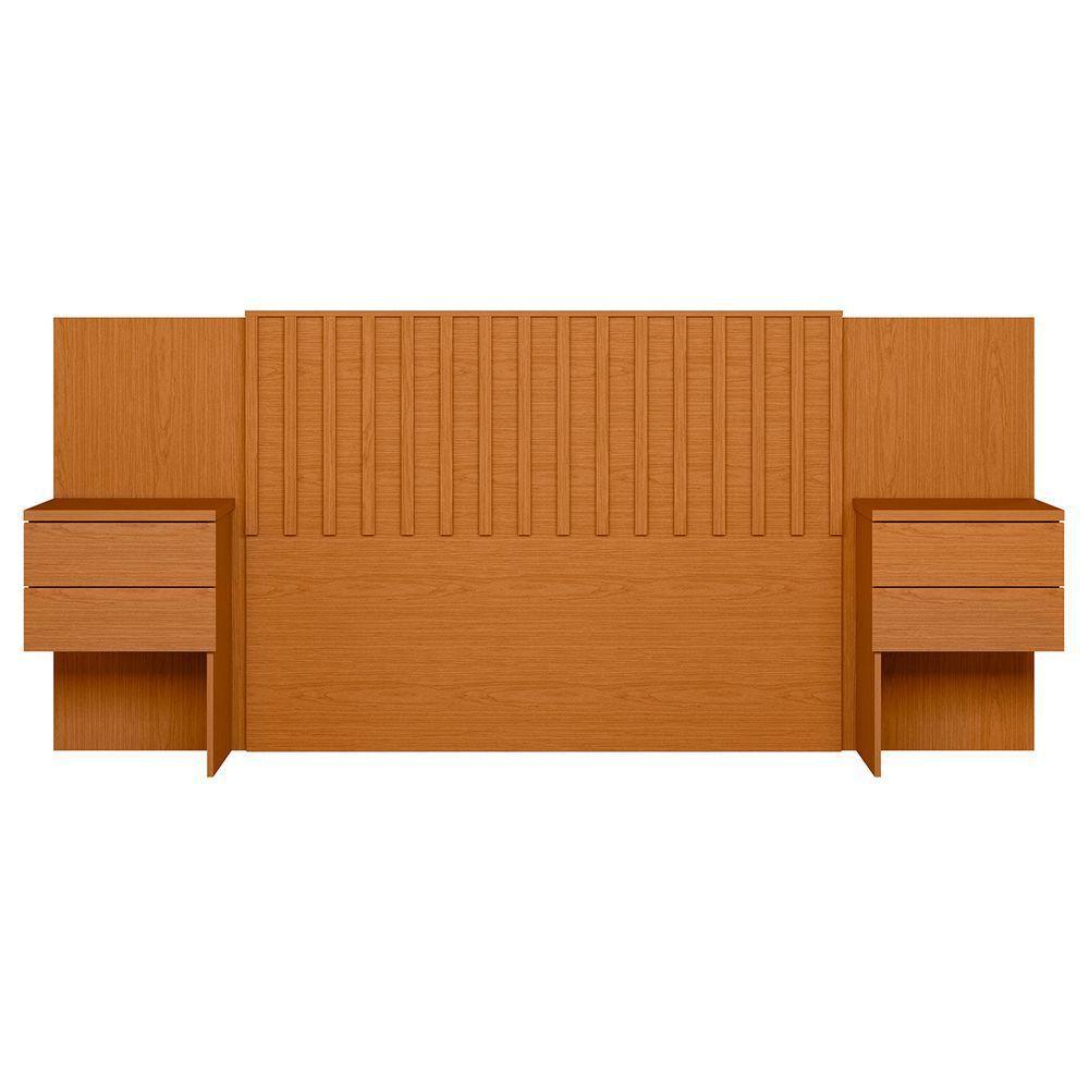 Cabeceira Olinda 4 Gavetas Quarto Cinamomo - Albatroz - 1