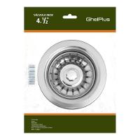 Válvula Ghelplus Em Inox Para Cubas E Pias 4.½ - 2