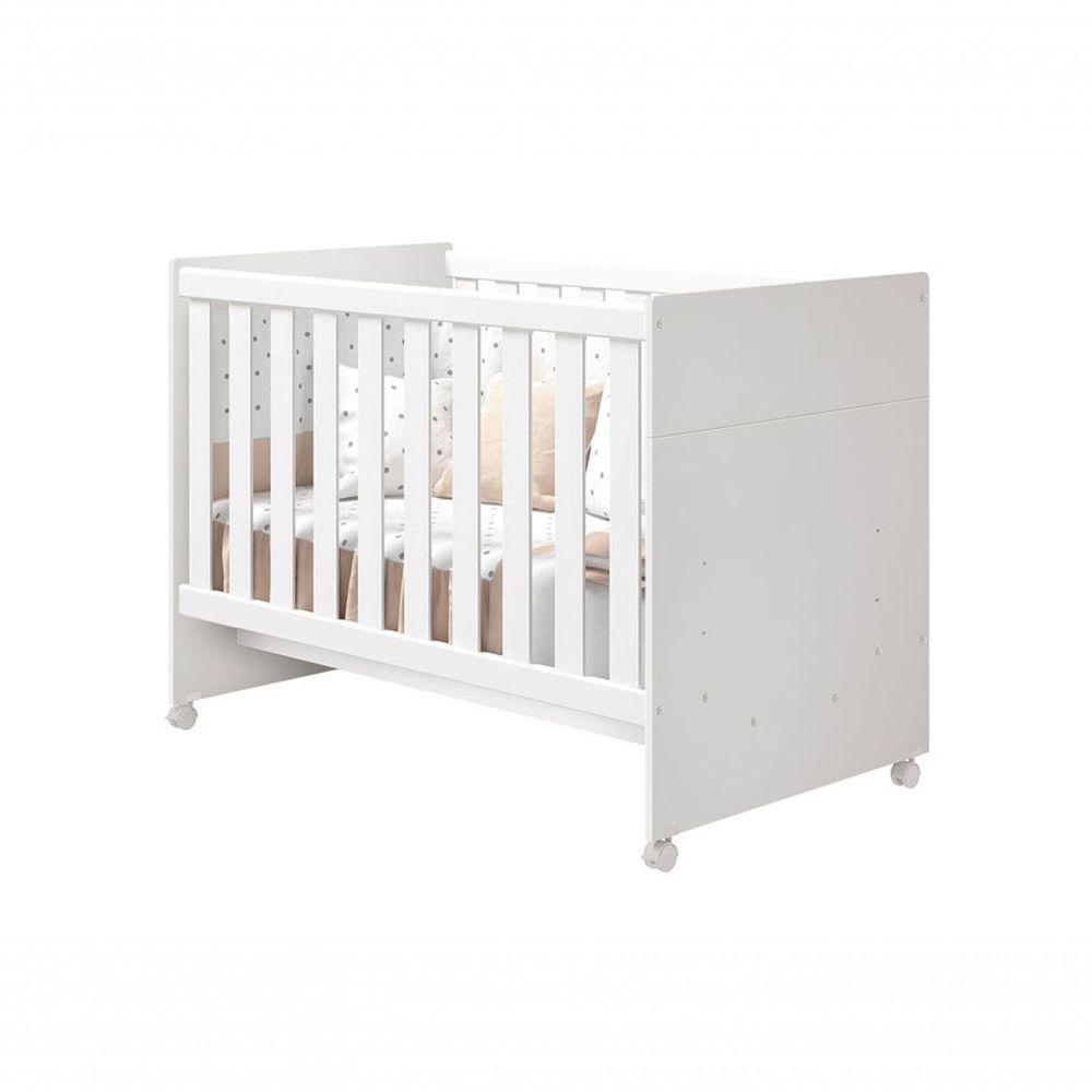 Berço Americano Katatau Branco Brilho - Reller - 1