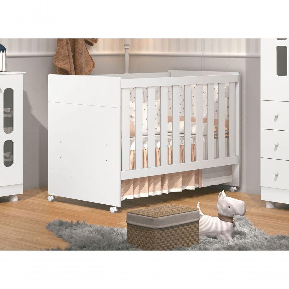 Berço Americano Katatau Branco Brilho - Reller - 2