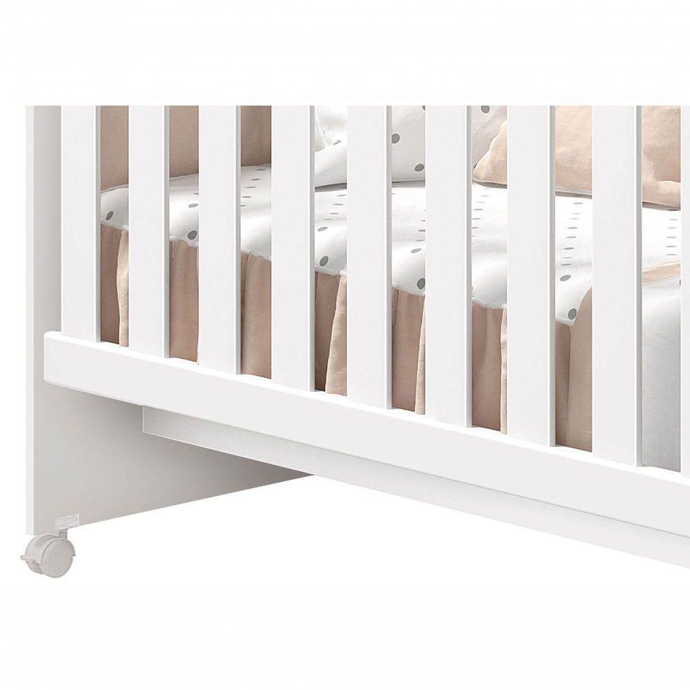 Berço Americano Katatau Branco Brilho - Reller - 3