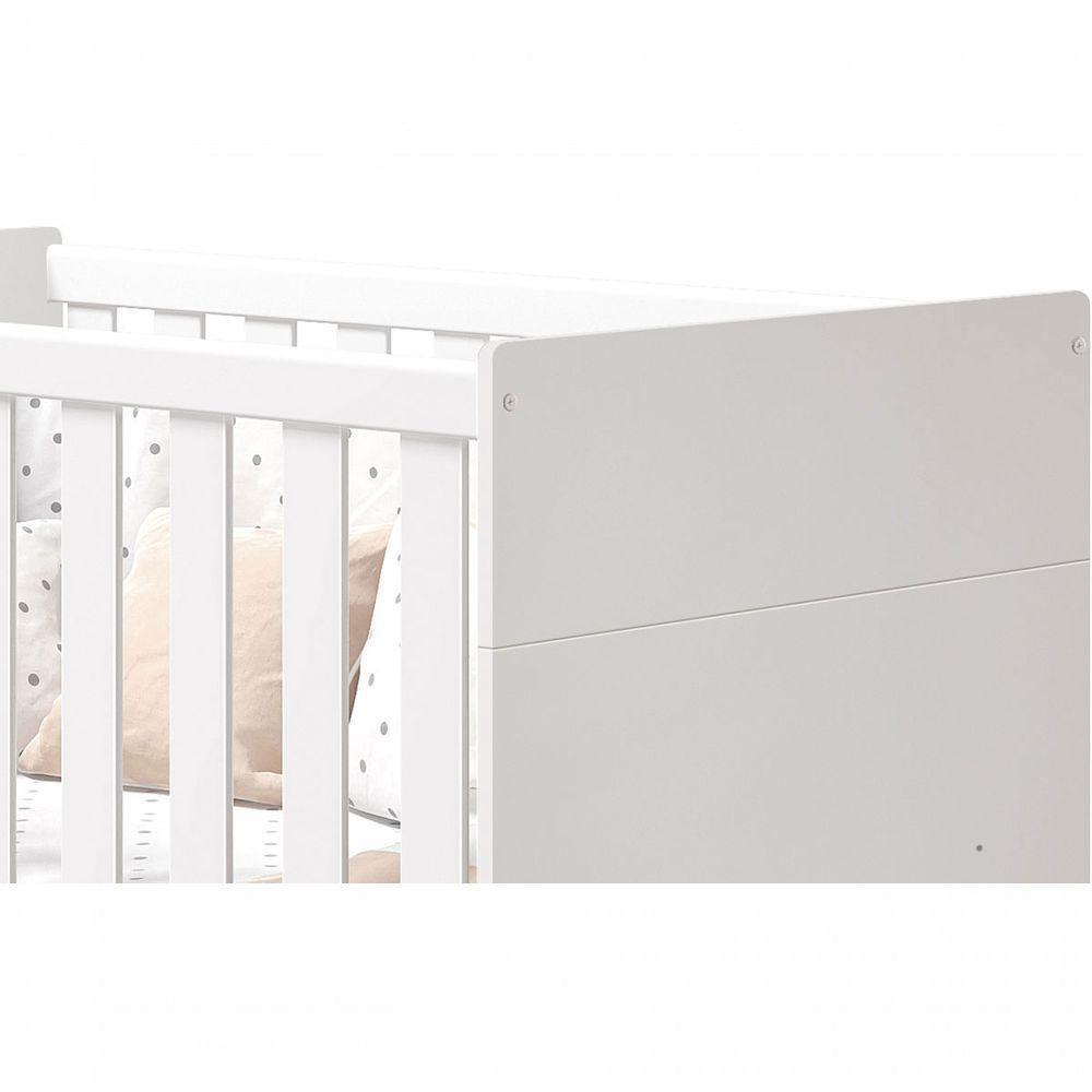 Berço Americano Katatau Branco Brilho - Reller - 4