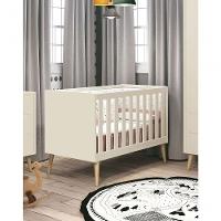 Berço Americano Théo New Areia Fosco Com Natural - Moveisaqui - 2