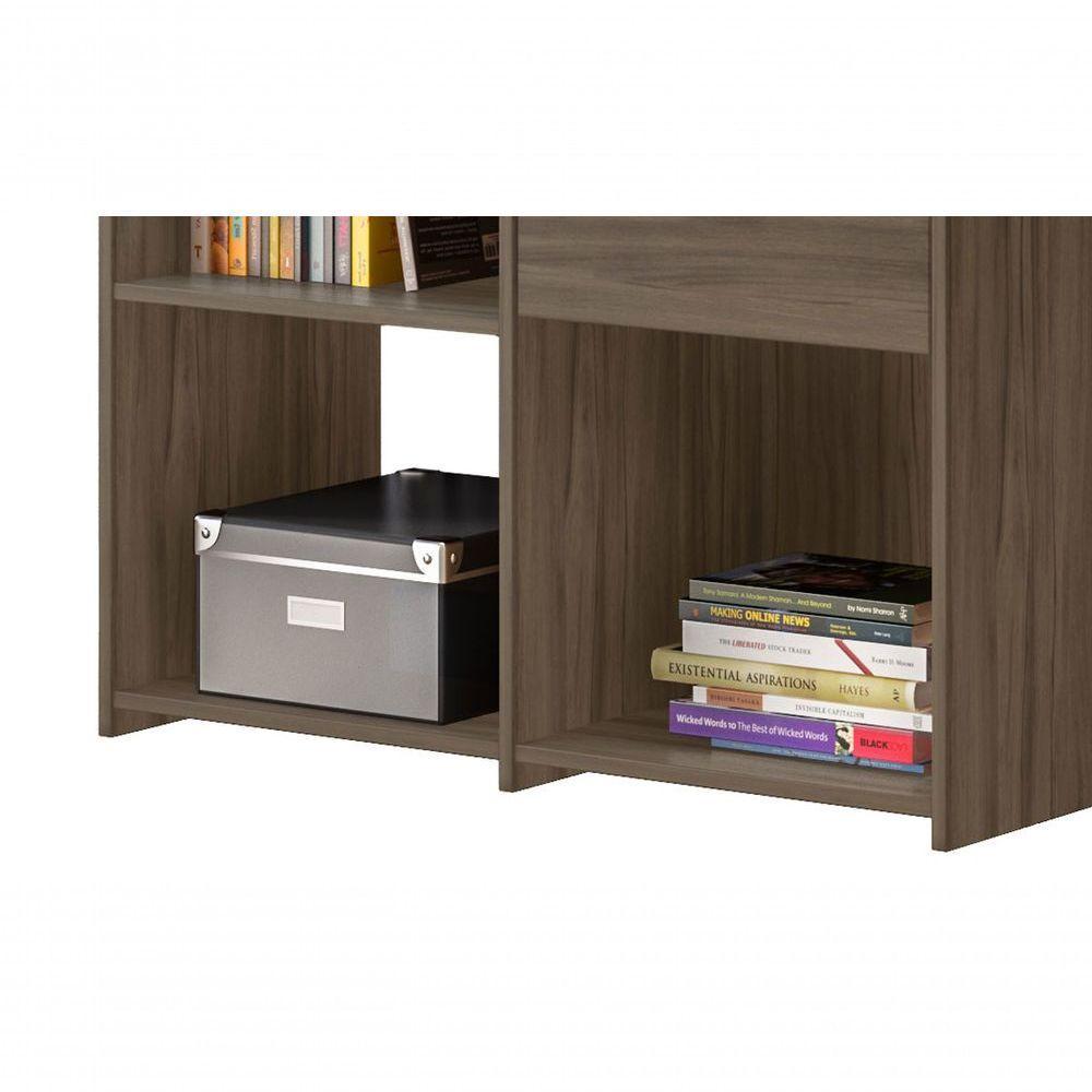 Mesa Para Computador Office Zínia Nogal - Moveisaqui - 3