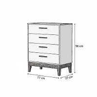 Jogo De Quarto Para Bebe Completo 3 Portas Flip Areia Com Savana - 3