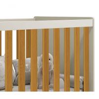 Berço Americano Retrô Isis Areia Fosco Com Savana Fosco - Moveisaqui - 6