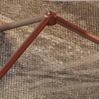 Mesa De Centro Jb 8006 Luxo Off White Pe Bronze - Moveis Jb