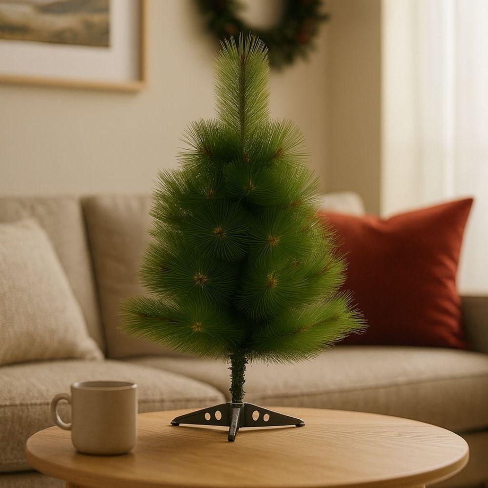 Árvore De Natal Pinheiro Cacto Verde Premium 35 Galhos 60cm - Master Christmas - 2
