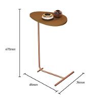 Mesa De Apoio Sofa Organic Nature Pe Bronze - Moveis Jb - 5