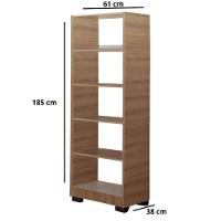 Kit Estante Para Livros Mesa Escrivaninha Giovana Mel - 8