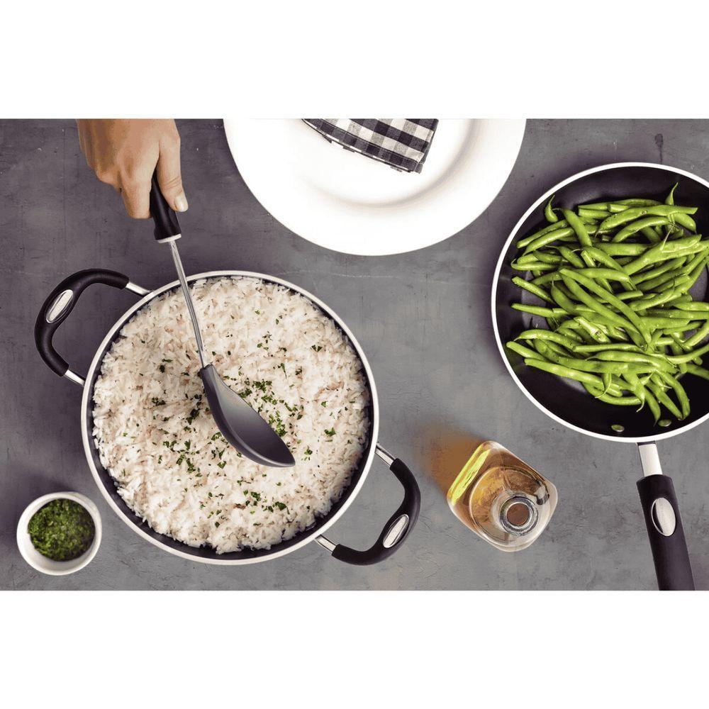 Colher Nylon/inox Cabo Preto - Tramontina Utilitá 25693/100 - 3