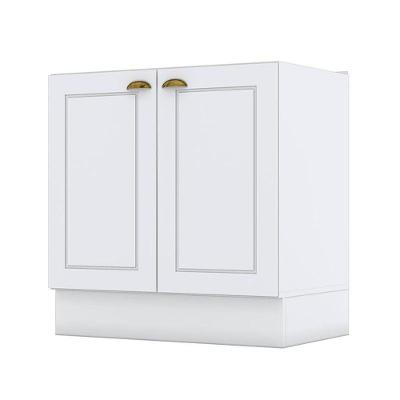 Balcão 2 Portas 80 Cm Nova York Branco Hp - Henn