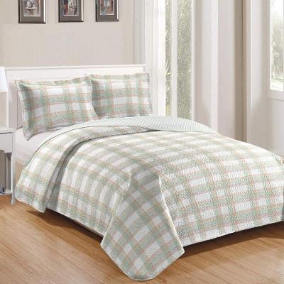 Kit Cobre Leito Casal + 2 Porta-travesseiros Patchwork Gales - 8