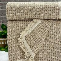 Manta Para Sofá Rubi King 260cm X 250cm Caramelo-cru - 1