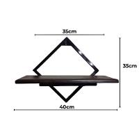 Nicho Multiuso Suspenso Industrial Prateleira Lavanderia Cozinha Sala - 3