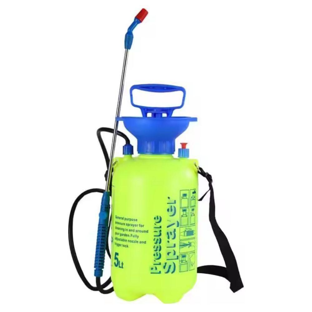 Pulverizador Agricola Borrifador Manual 5 Litros Bomba Veneno Grande De Compressao Detetizacao Lateral Alta Pressao - 2