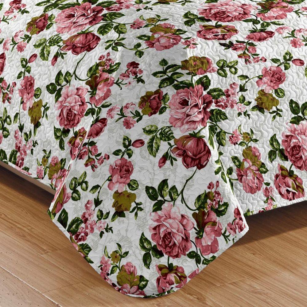 Kit Cobre Leito Casal + 2 Porta-travesseiros Patchwork Siena - 8 - 3