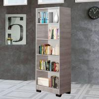 Kit 2 Estante Para Livros Giovana Natural 4 Prateleira - 2