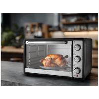 Forno Elétrico Mondial 52L FRN52B 1800W Grand Family II Preto/Inox 220V - 2