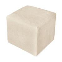 Poltrona Amamentação Com Balanço E Puff Luxo Suede Manuela Cor:bege