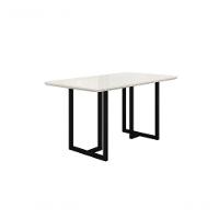 Conjunto De Jantar Itália Com 6 Cadeiras Base Goiás Bm Tubulares Off White-courissimo 134 - 5