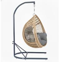 Balanço Gota Suspenso Corda Náutica Para área E Jardim Trama Rami - 2