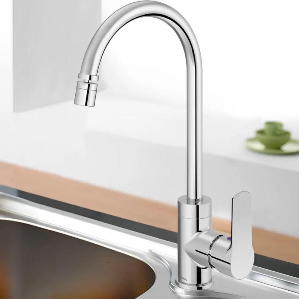 Monocomando De Mesa Para Cozinha Chess Cromado Docol - 2