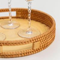 Bandeja Copa E Cia Circular Natural Duo - 4