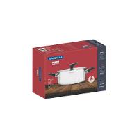 Caçarola Rasa Tramontina Grano Baquelite Aço Inox Corpo Triplo Tampa Alças Baquelite 24cm 4,4l Tramontina - 4