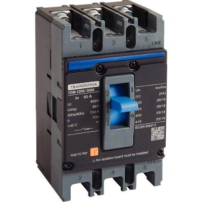 Caixa Moldada Tramontina Tdm 125s 3080 3p 80a 36 Tramontina