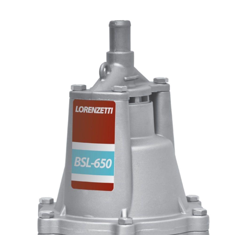 Bomba Submersa Bsl-650 220 Volts - 7413013 - Lorenzetti - 2