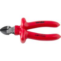Alicate Isolado Corte Diagonal 6" Vonder Cabo Isolado 1000v Iec 60900 Aço Cromo Vanádio Polido