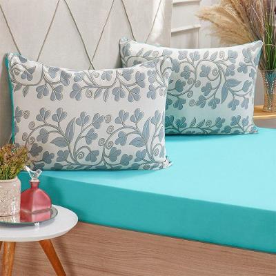 Jogo De Cama King Dreams Malha 100% Algodão 193x203x35cm Verde