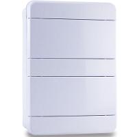 Quadro De Distribuição De Embutir 16 Disjuntores Din Com Barramento - 600300025 - Forceline - 1