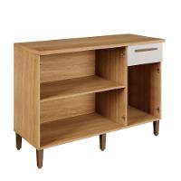 Balcão Titanium 3 Portas Arte Móveis Cinamomo-off White - 9