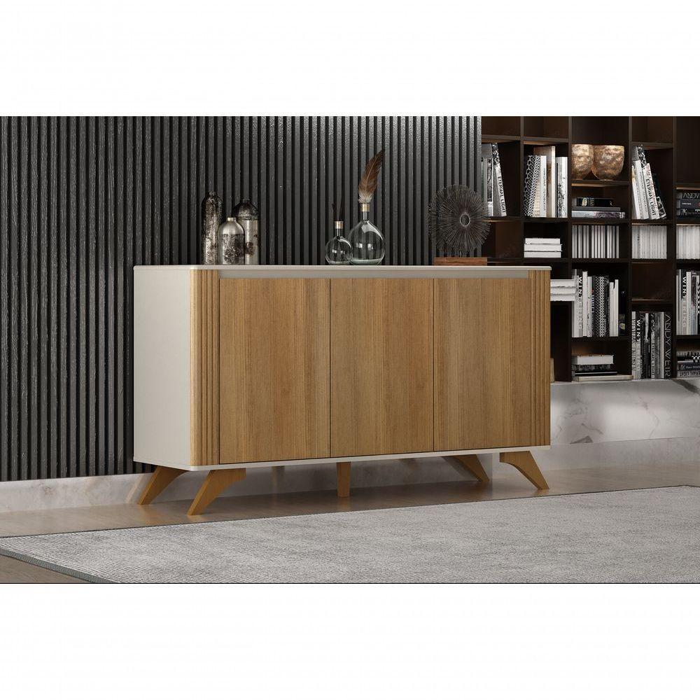 Buffet Balcao Pampulha Off White-cinamomo - 2