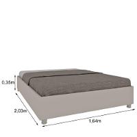 Cama Box Monaco Queen Size Tcil Off White - 2