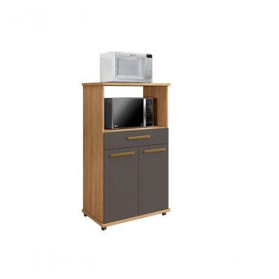 Balcão Conquista Arte Móveis Cinamomo-grafite