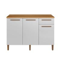 Balcão Clássico Master Arte Moveis Branco - 6