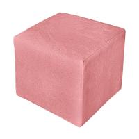 Poltrona Amamentação Com Balanço E Puff Luxo Suede Manuela Cor:rosê