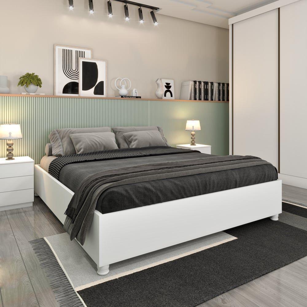 Cama Box Monaco Queen Size Tcil Neve - 3