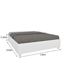 Cama Box Monaco Queen Size Tcil Neve - 2