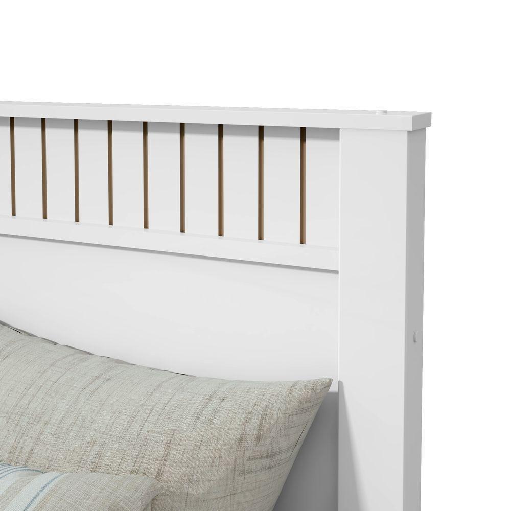 Cama Solteiro Athenas - Lopas Branco - 5