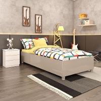 Cama Box Solteiro Monaco Tcil Off White - 3
