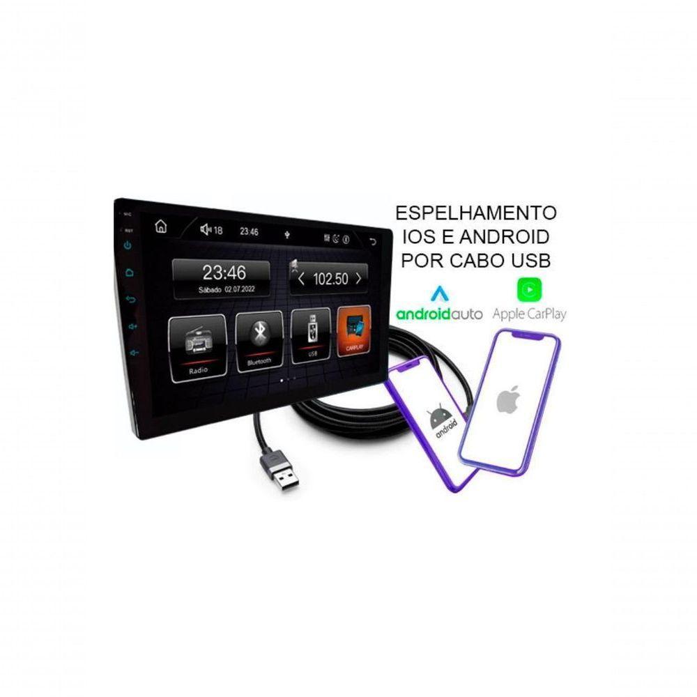 Central Multimidia Roadstar Rs908br Slim 9" Carplay Mp5 - 4