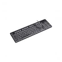 Teclado Usb Multimidia Slim Chocolate Teclas Redondas Led Branco 1.8m - Tc200 - 5
