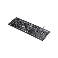 Teclado Usb Multimidia Slim Chocolate Teclas Redondas Led Branco 1.8m - Tc200 - 7