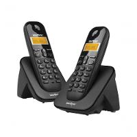 Telefone S- Fio C- Identificador De Chamadas + Ramal Ts 3112 Preto 4123102 - 1