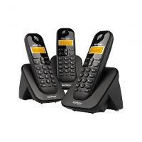 Telefone Sem Fio Intelbras Ts3113 Base E 2 Ramais Dect 6.0 Preto - 2